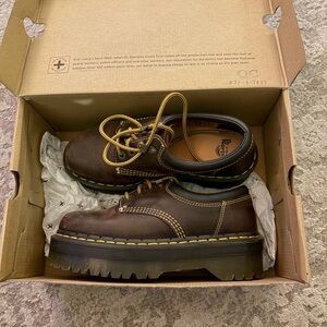 DO NOT BUY. Poshmark will not let me delete. Dr. Martens Dark Brown Women’s 8053